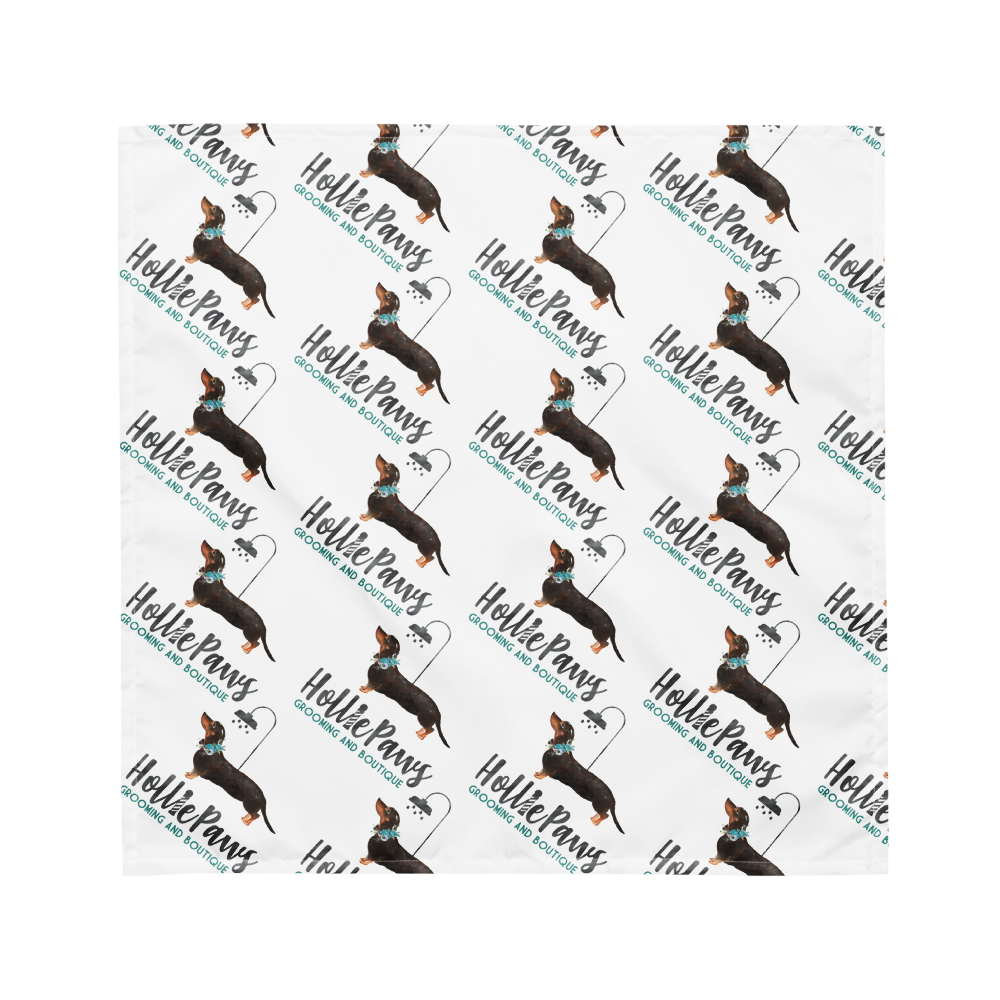 HolliePaws All-over Print Human Bandana